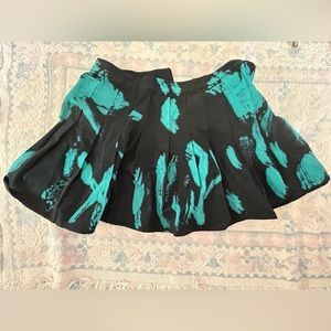 Dolls Kill Current Mood Tie Dye Skirt Sz L